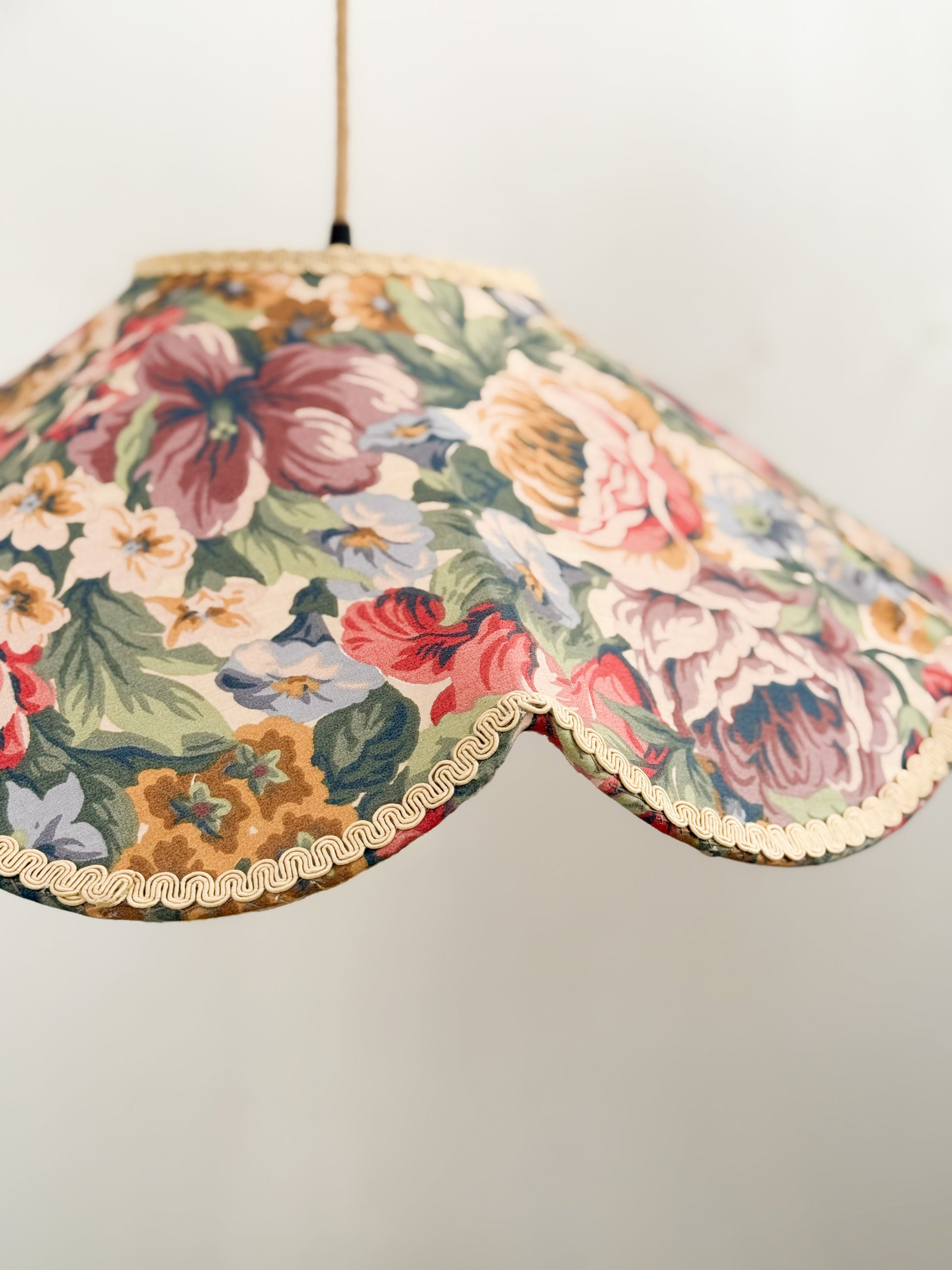 Lampara Flor Estampado