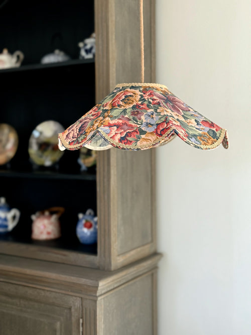 Lampara Flor Estampado